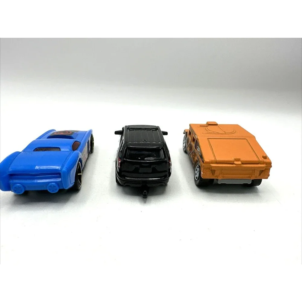 Lot of 3 Hot Wheels Diecast Humvee,Police SUV, Iron Man Gov'ner Made In Thailand